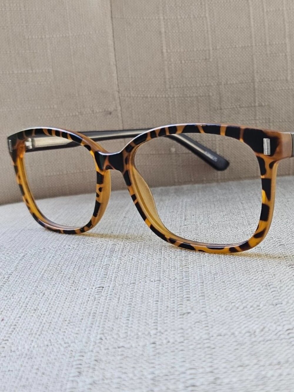 Zenni Optical Men Eyeglasses Brown Tone Eyewear Glasses Frame only